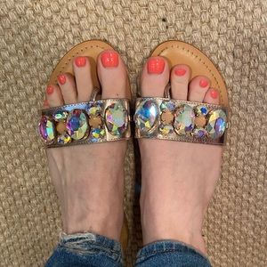 Seychelles rhinestone sandals